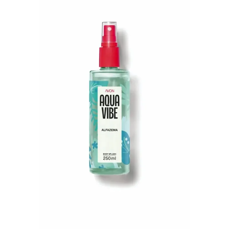 Body Splash Avon Aquavibe Com Válvula - Alfazema 250ml