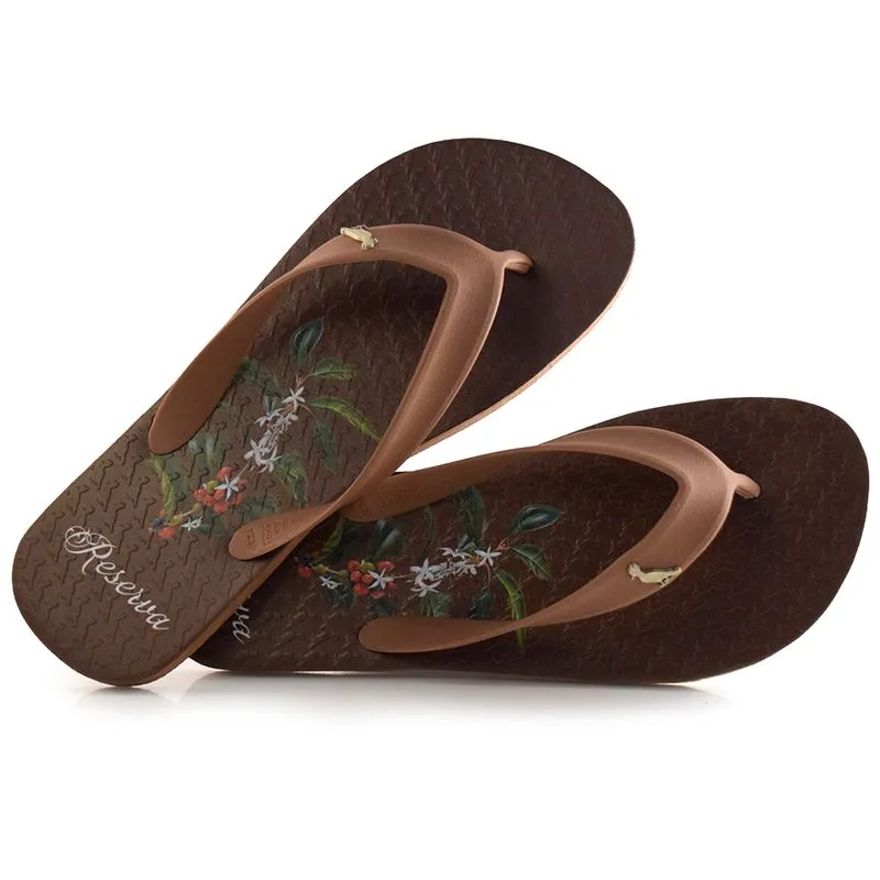 Chinelo Masculino Reserva Original Marrom R750040541 43/44