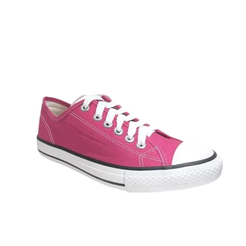 Tênis Feminino Street Star St0776 Basic Color 34 / PINK/PRETO
