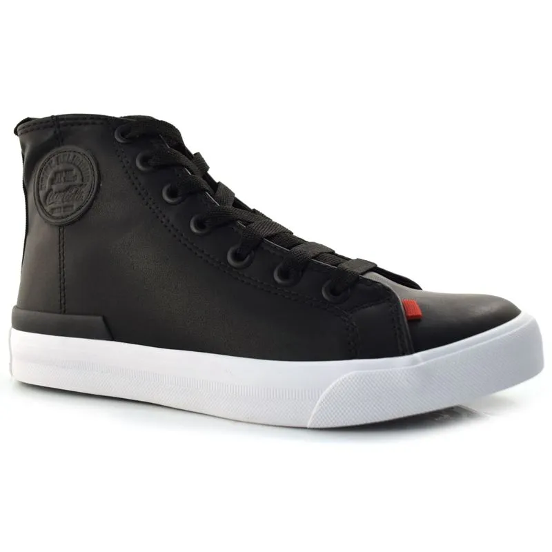 Tênis Cano Alto Feminino Coca Cola Atlanta Preto CC2269 37
