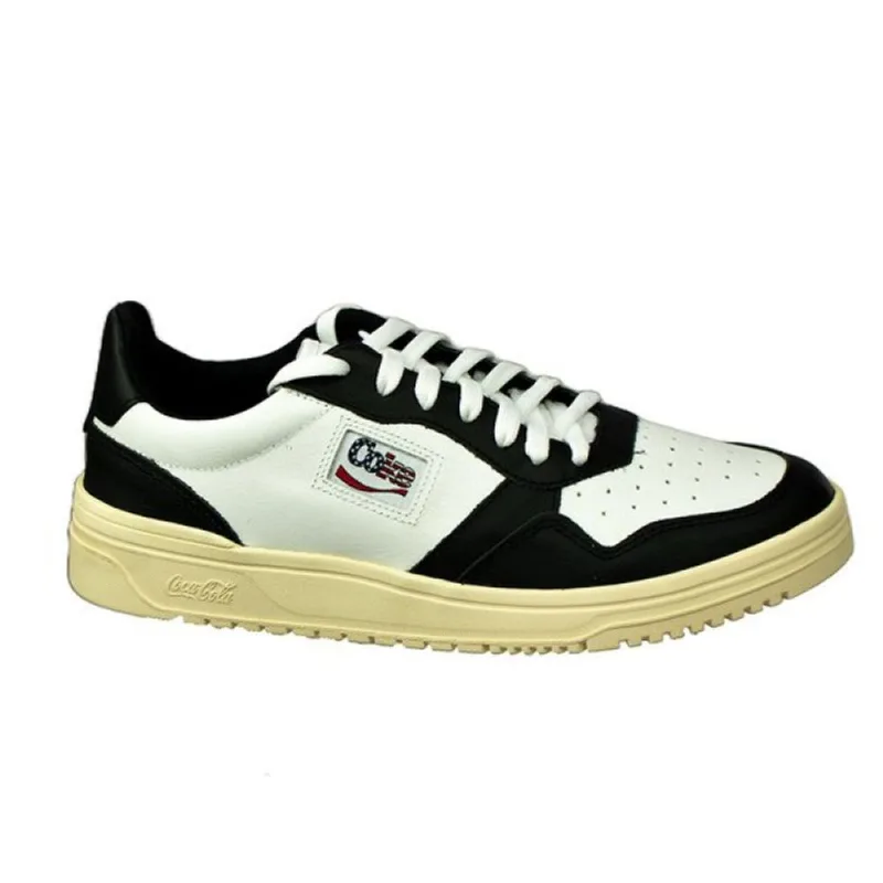 Tênis Coca-Cola Confortável March Ray Leather Masculino 44 40 / Branco