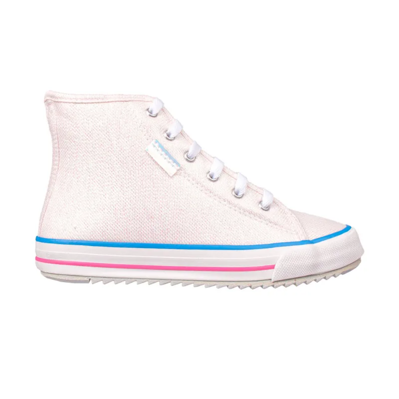 Tênis Diversão Mini Melissa Branco/rosa Menina 33 / Branco