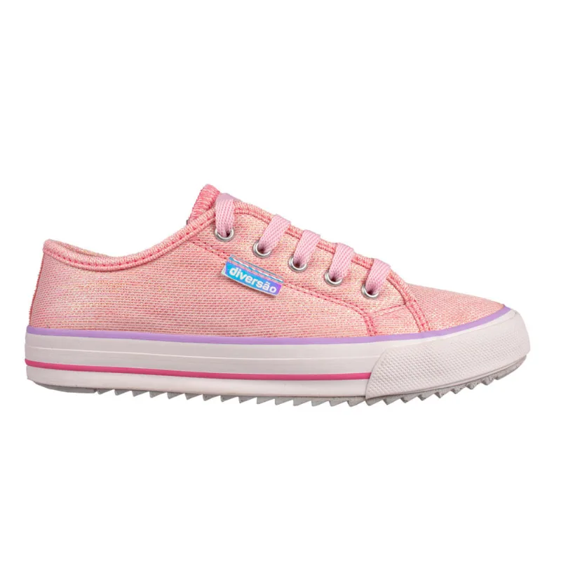 Tênis Diversão Mini Mirela Pink/rosa Menina 28 / Rosa