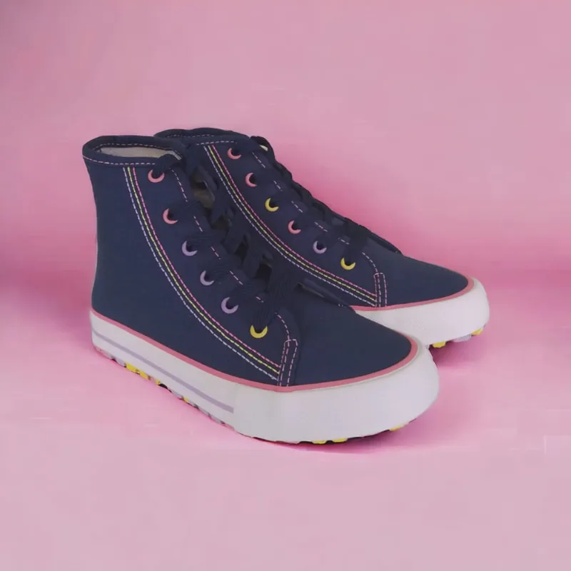 Tênis Mini Luiza Azul Diversão DI2306