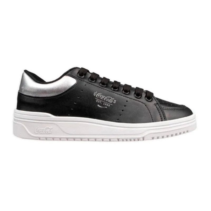 Tênis Coca Cola March Moon Feminino Casual Básico Preto 40 39 / Preto - COCA COLA