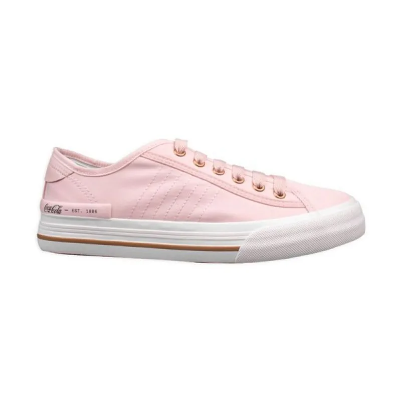 Tênis Coca-Cola Casual Verona Feminino Confortável Rosa 40 35 / Rosa - COCA COLA