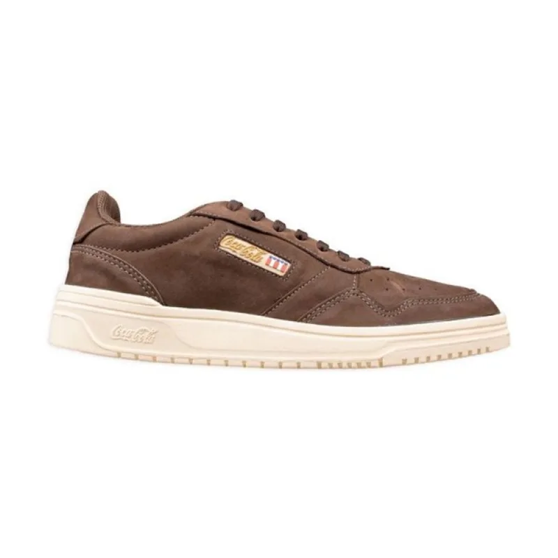 Tênis Coca Cola March Ray Noubuck Masculino Casual Marrom 38 39 / Marrom