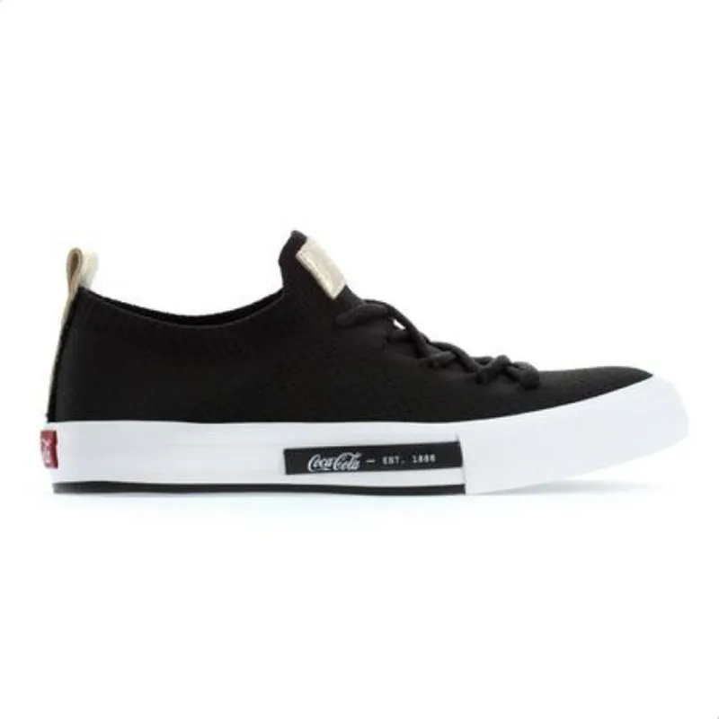 Tênis Coca Cola Daytona Sunset Knit Feminino Preto 37 / Preto - COCA COLA