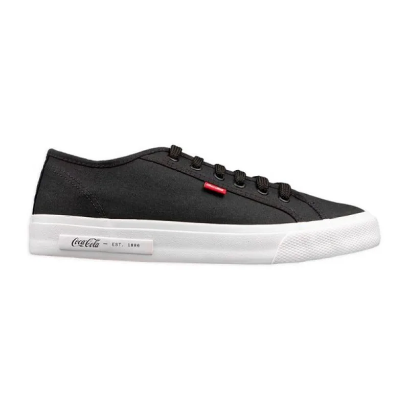 Tênis Coca Cola Campany Masculino Solado de Borracha Preto 43 42 / Preto