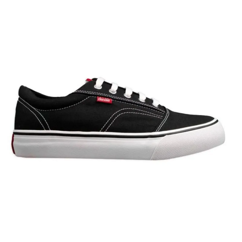 Tênis Coca-Cola Confortável Surplay Canvas Preto Feminino 44 39