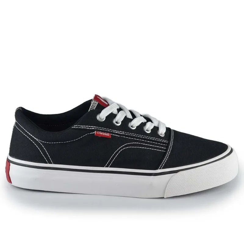 Tênis Casual Coca Cola Feminino Surplay CC2400 PRETO 35