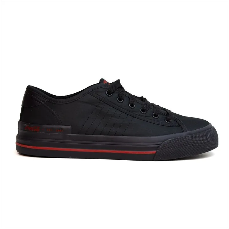 Tênis Coca Cola Verona Feminino All Black 39 / Preto