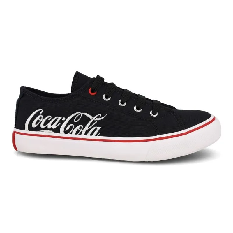 Tênis Coca Cola Shoes Woster Canvas Feminino Preto 39