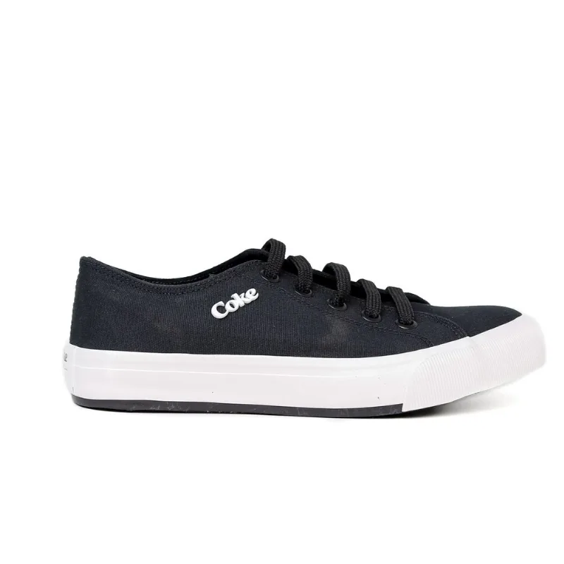 Tênis Coca Cola Sandy Canvas Feminino Preto 39 / Preto