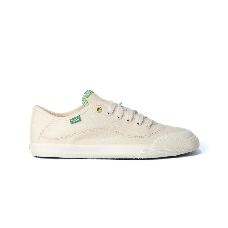 Tênis Coca Cola SNK Canva Coke Feminino 37 / Off White