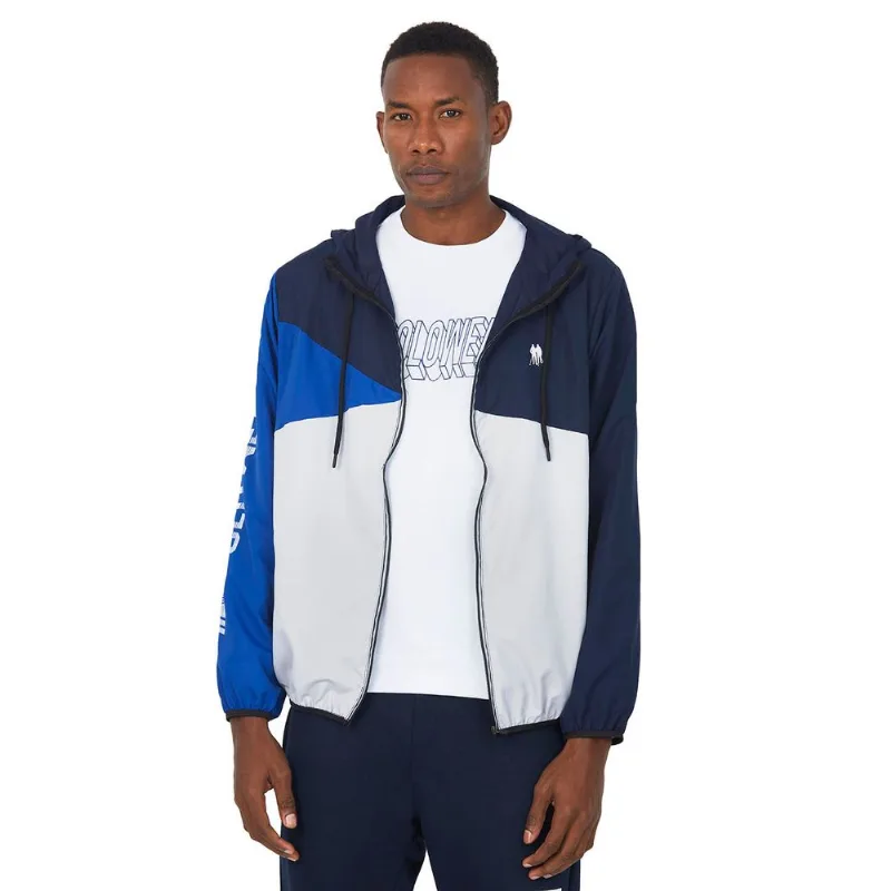 Jaqueta Corta Vento Ziper Bolsos Polo Wear Azul Escuro GG