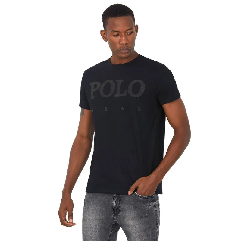 Camiseta Masculina Estampa Polo Wear Preto M