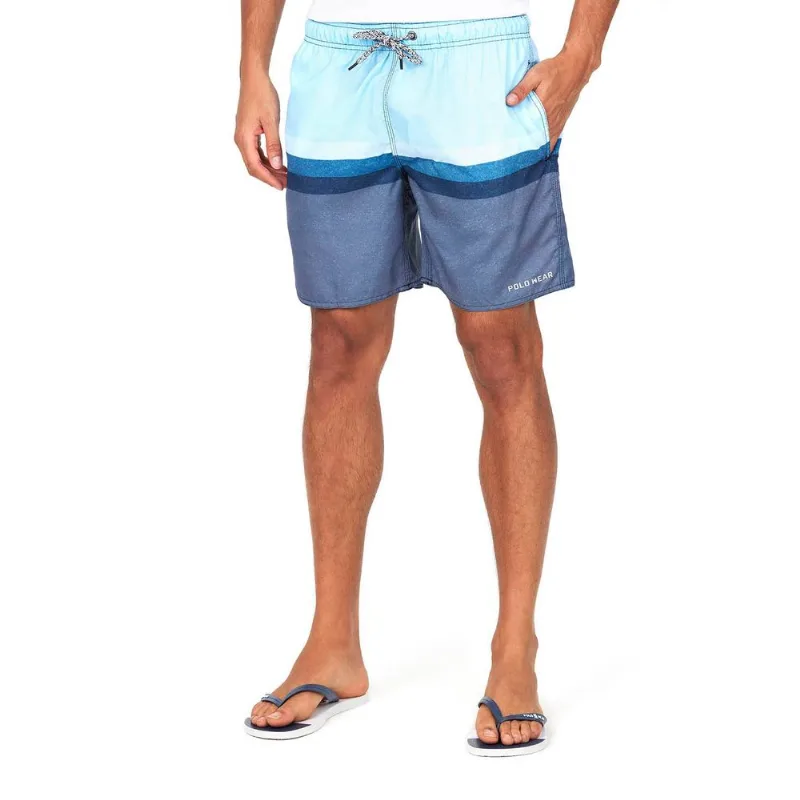 Short Volei Masculino Polo Wear Cinza Médio GG