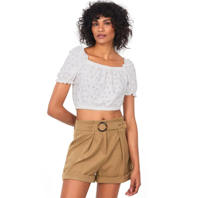 Blusa Ciganinha Blessed Polo Wear Branco M