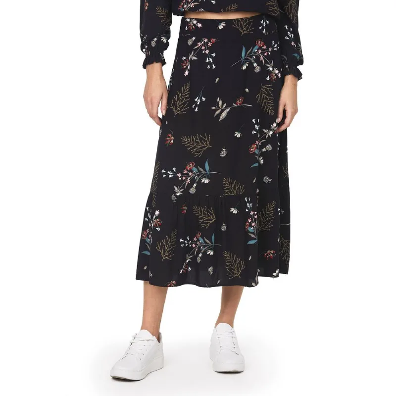 Saia Feminina Midi Polo Wear Estampado GG