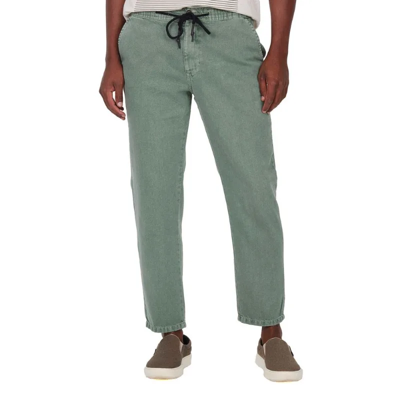 Calça Masculina Sarja Blessed Polo Wear Verde Médio 48