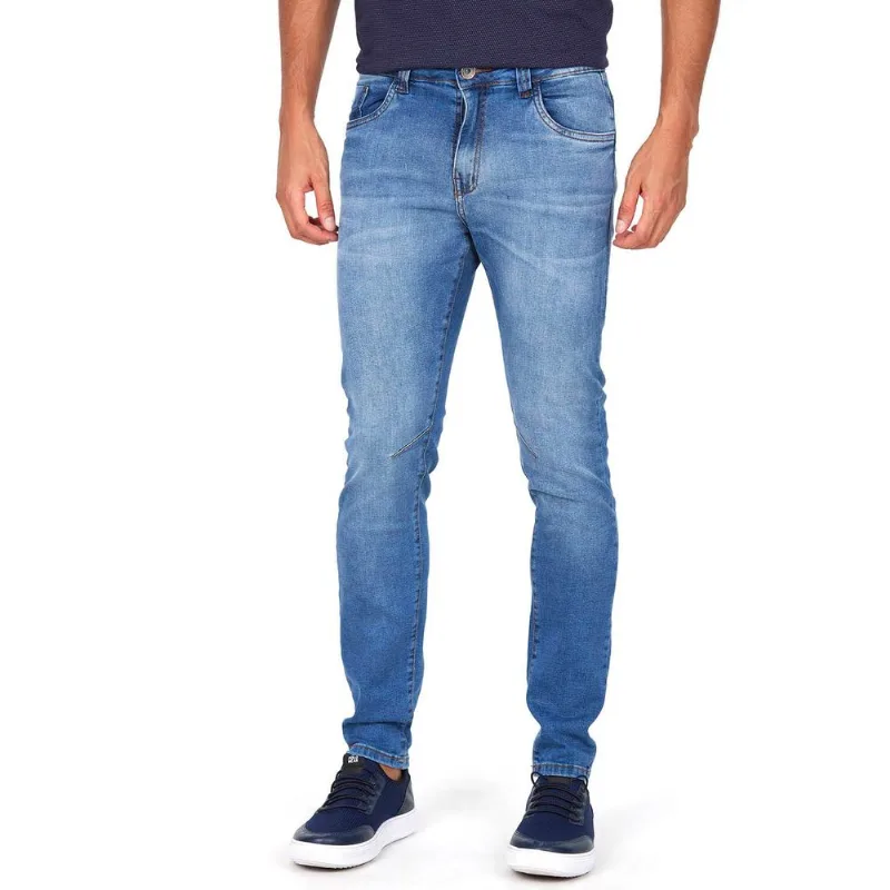Calça Masculina Ollie Skinny Polo Wear Jeans Médio 38