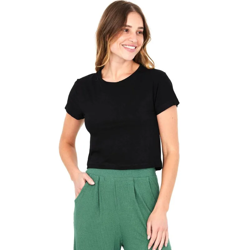 Blusa Feminina Visco Polo Wear Preto M