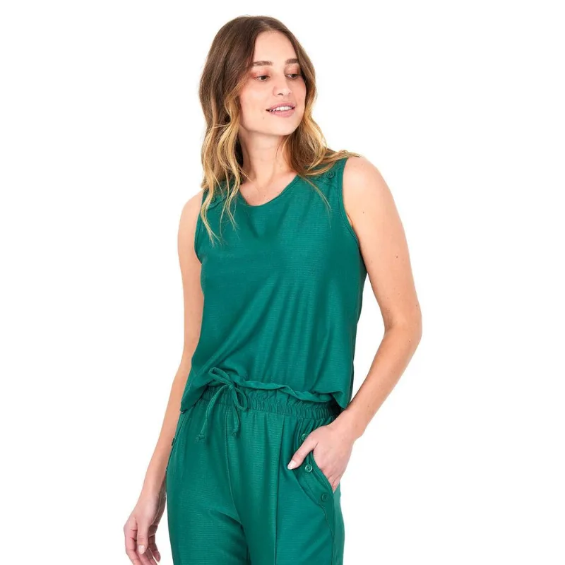 Blusa Feminina Muscle Polo Wear Verde Médio M