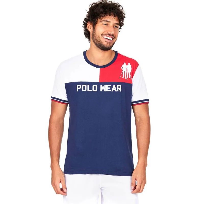 Camiseta Masculina Nautical Polo Wear Branco P