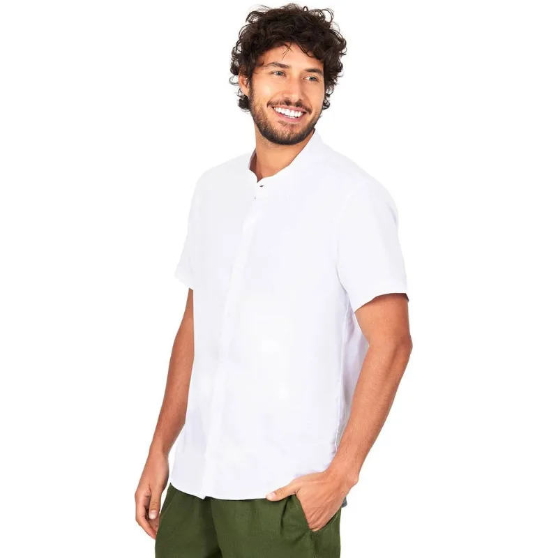 Camisa Gola Padre Nautical Polo Wear Branco P
