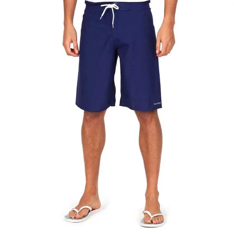 Boardshort Masculino Liso Polo Wear Azul Escuro 42