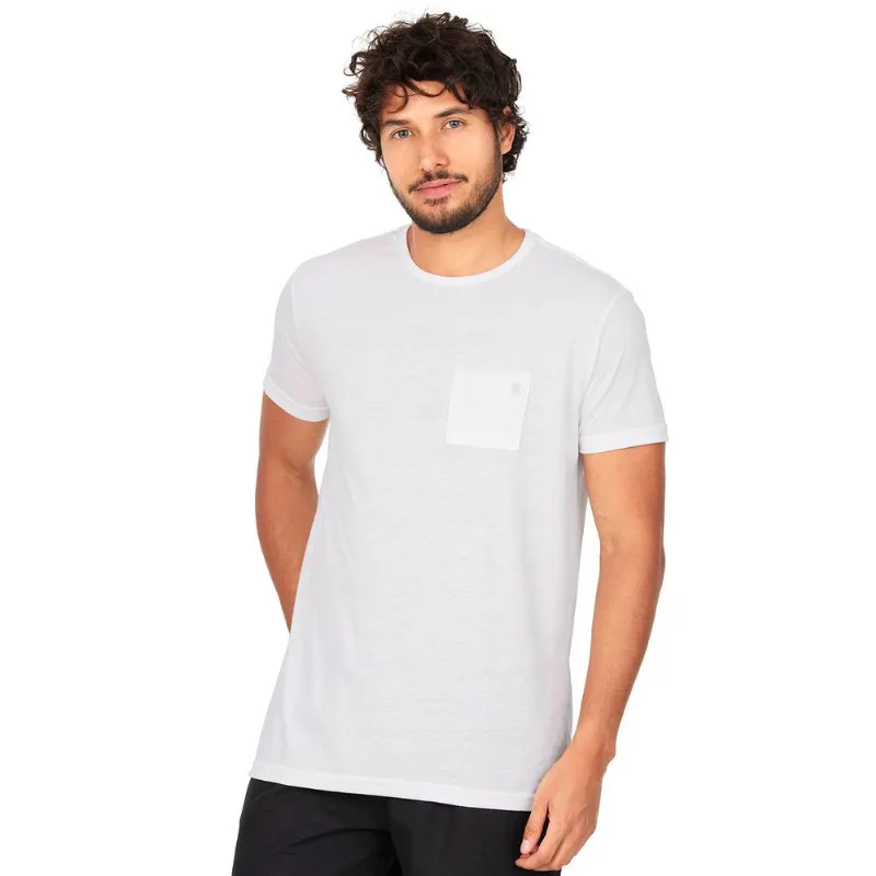 Camiseta Masculina Nautical Com Bolso Polo Wear Off White Branco G