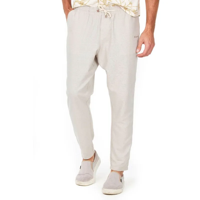 Calça Masculina Viscolinho Nautical Color Polo Wear Off White Branco P