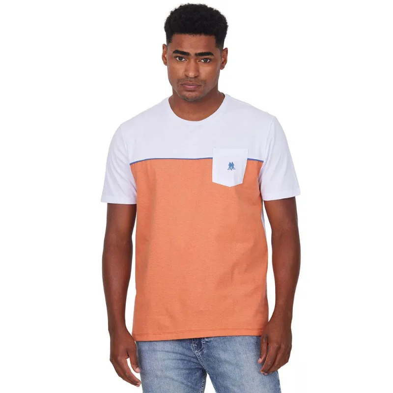 Camiseta Masculina Bolso Blessed Polo Wear Laranja Médio P