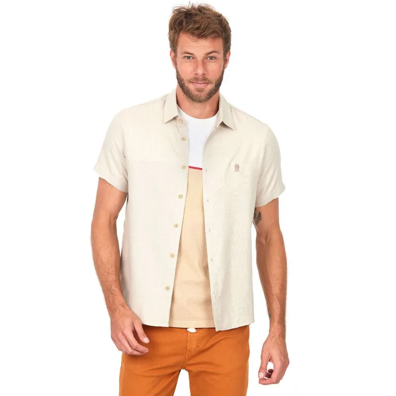 Camisa Viscolinho Blessed Polo Wear Off White Branco G