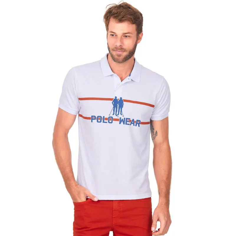 Polo Piquet Blessed Polo Wear Branco M