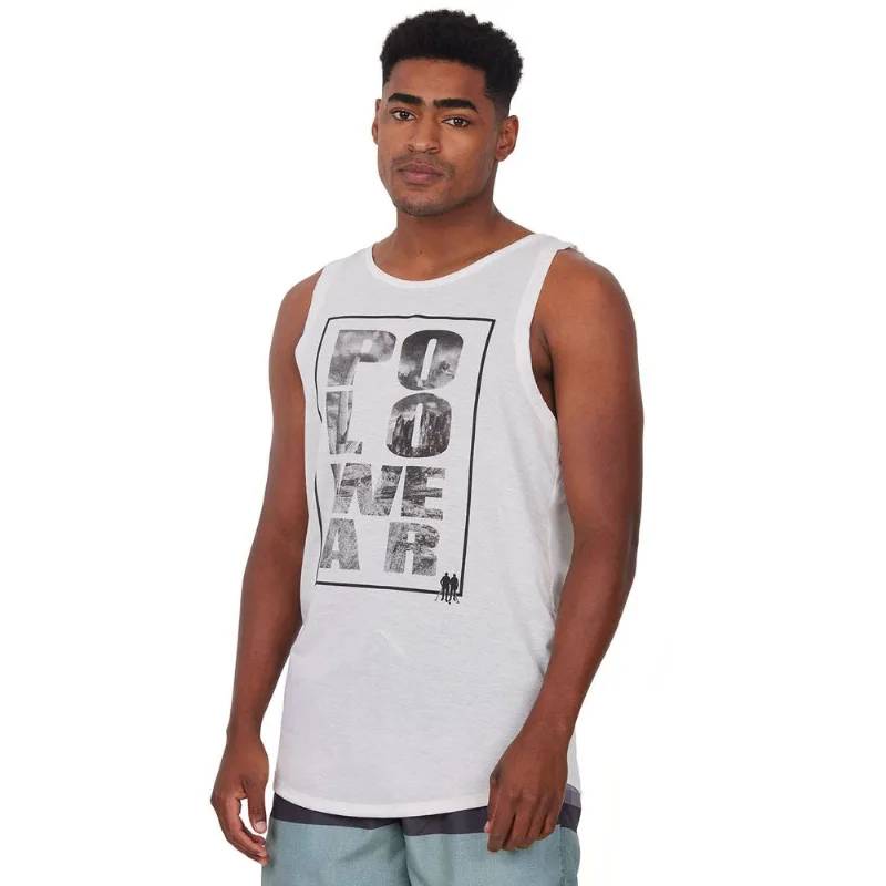 Regata Masculina Blessed Polo Wear Off White Branco G