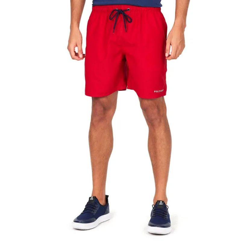 Short Volei Masculino Polo Wear Vermelho Médio G