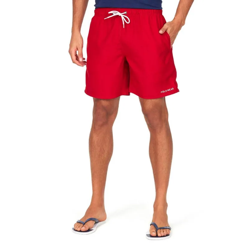 Short Masculino Volei Polo Wear Vermelho Médio G