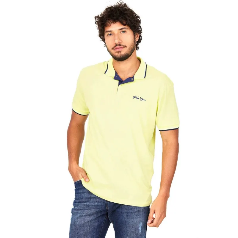 Polo Filete Masculina Polo Wear Verde Claro GG