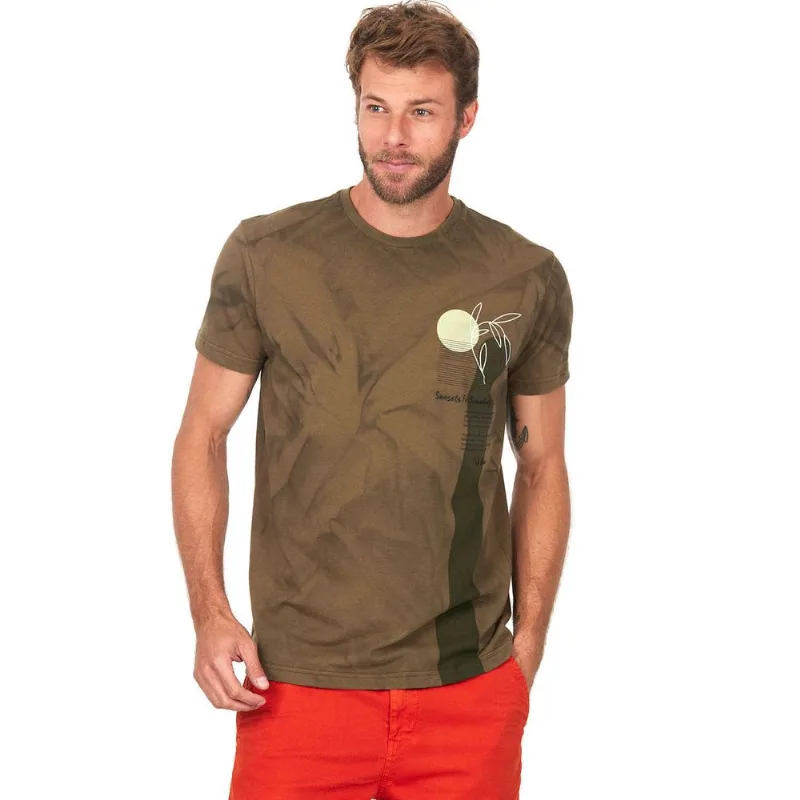 Camiseta Masculina Blessed Polo Wear Verde Escuro P