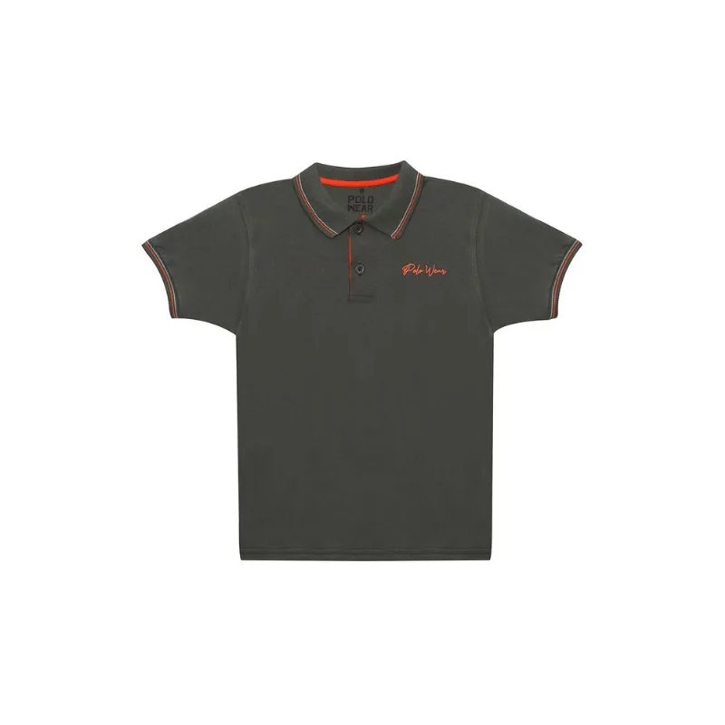 Polo Infantil Blessed Polo Wear Verde Escuro 12