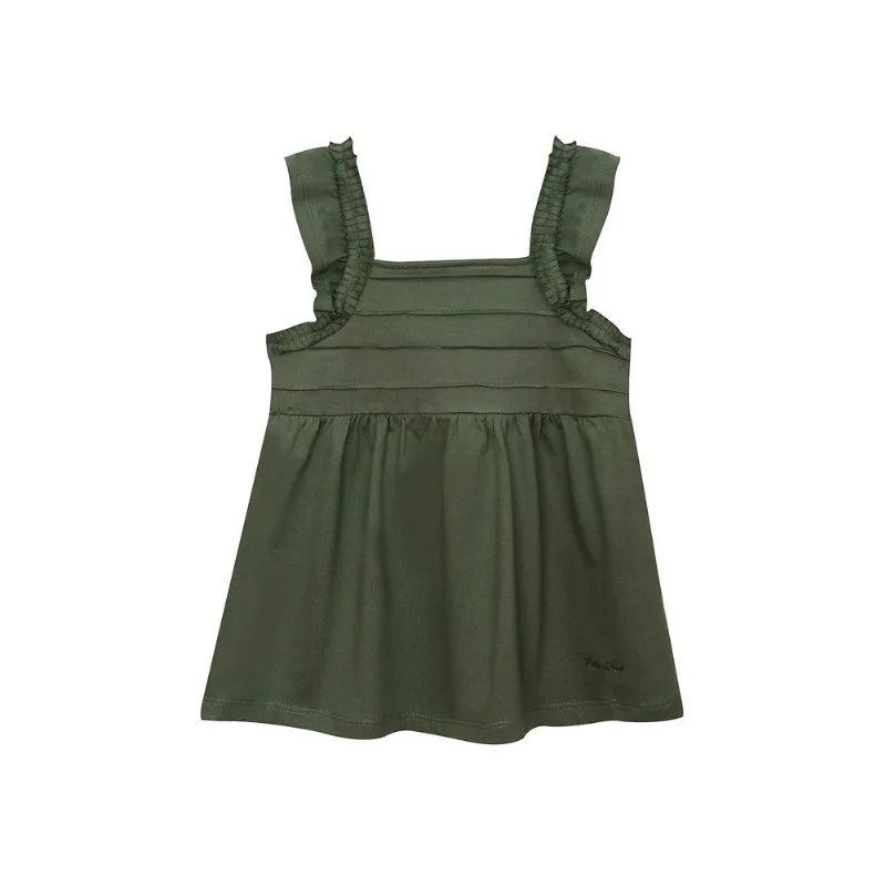 Blusa Infantil Blessed Polo Wear Verde Escuro 14