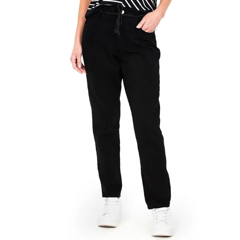 Calça Feminina Jogger Cadarço Polo Wear Preto 36