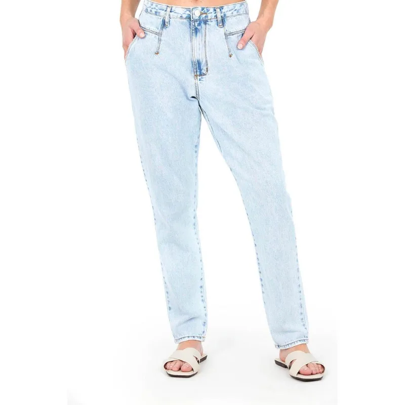 Calça Feminina Marmorizada Polo Wear Jeans Claro 44
