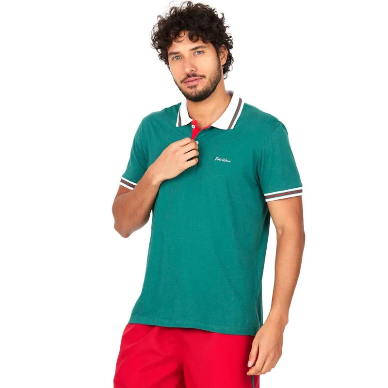 Polo Masculina Copa Do Mundo Polo Wear Verde Médio P
