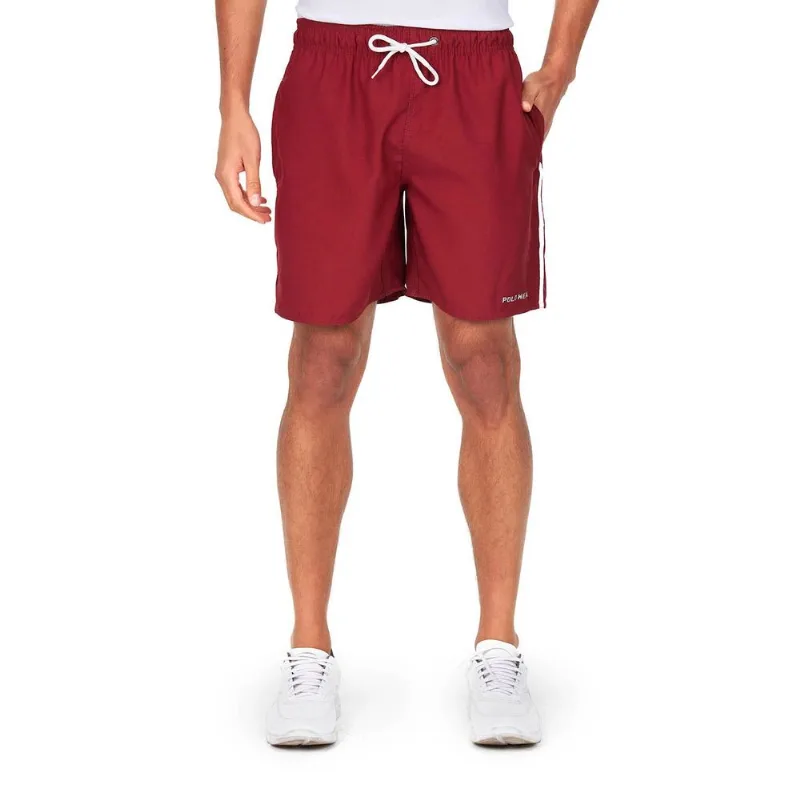 Short Volei Masculino Copa Do Mundo Polo Wear Vinho M