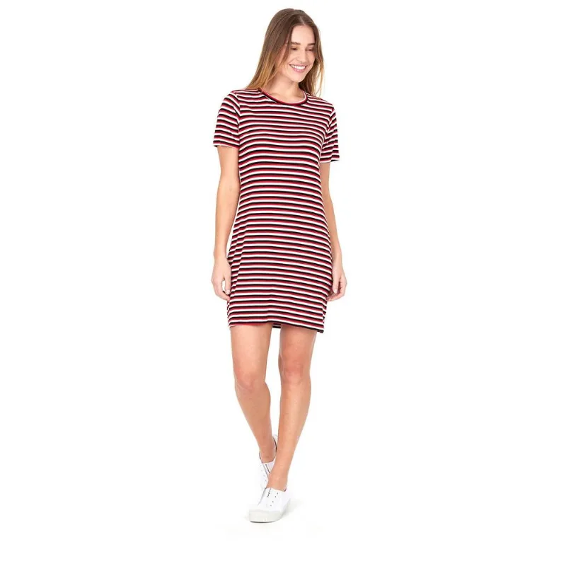 Vestido Feminino Listrado Polo Wear Sortido G