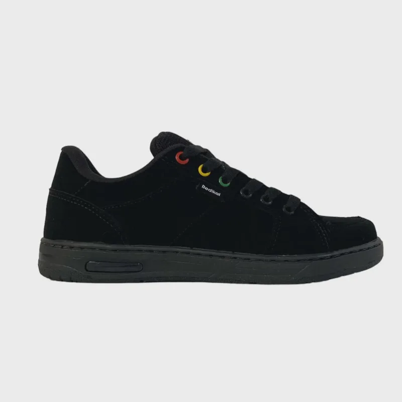 Tenis c/baixo redikal skatista casual camurça confortavel