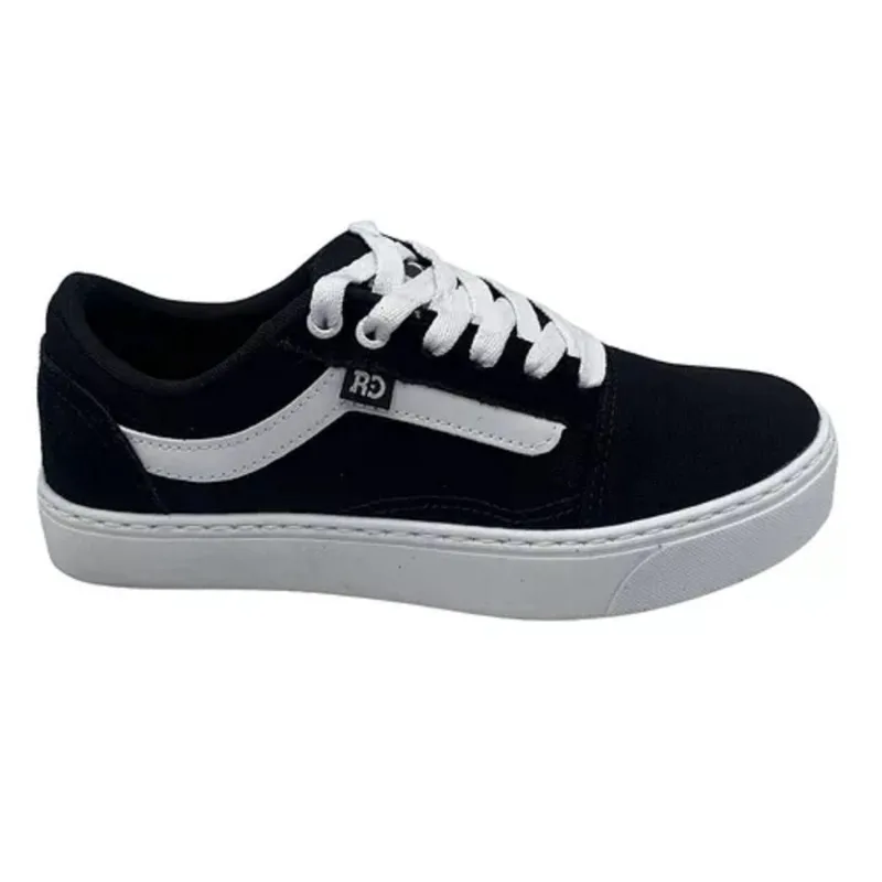 Tênis Casual Redikal Skate Lona All Black RKT392 black